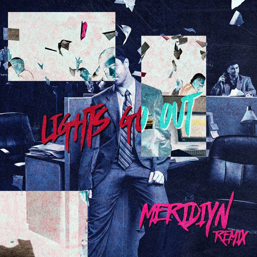 Lights Go Out Meridiyn remix cover art