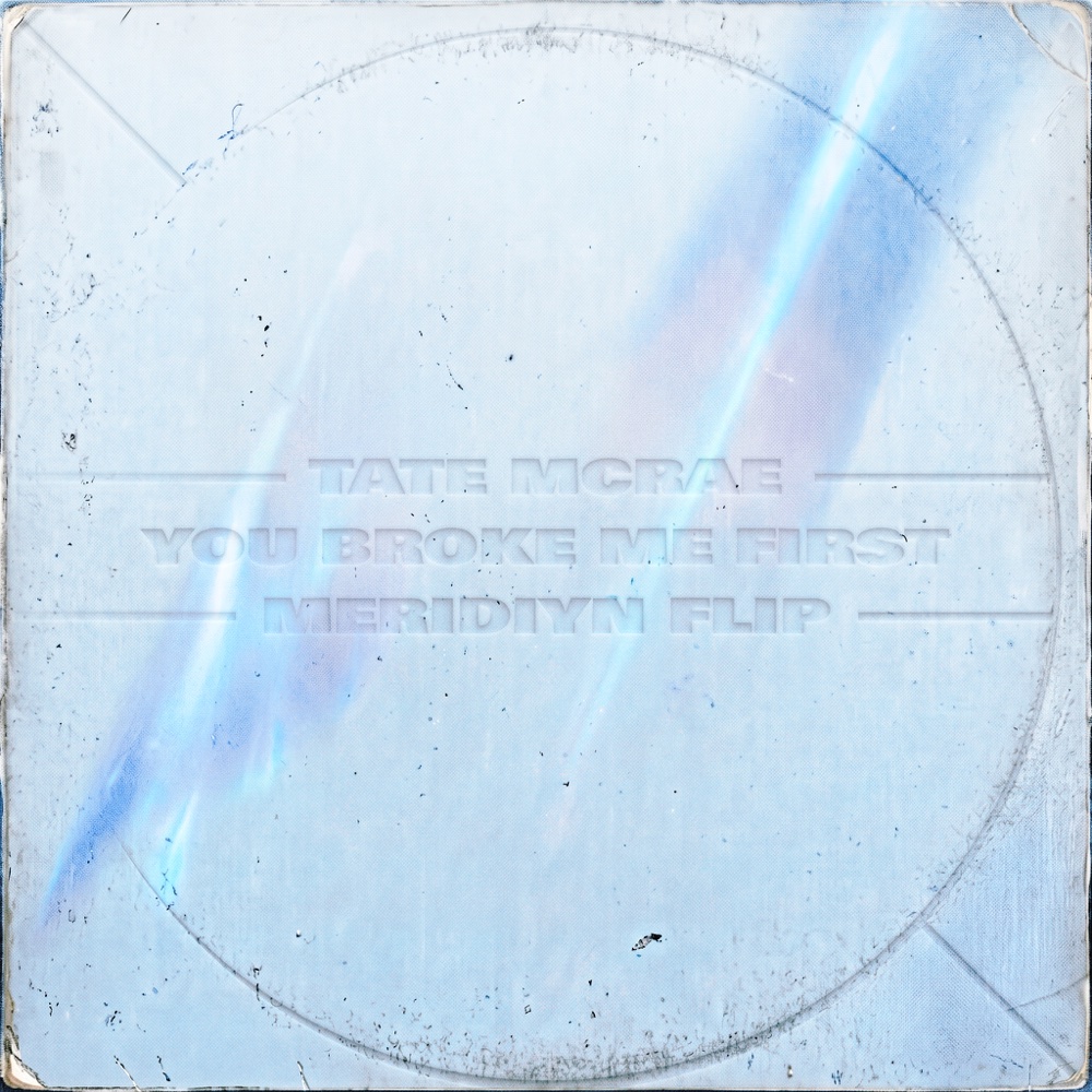 You Broke Me First Meridiyn flip cover art